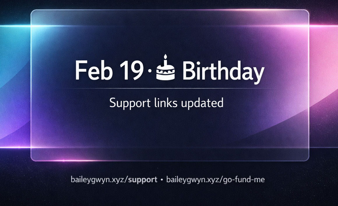 Birthday update: simple ways to support my work this year